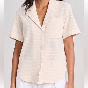 AYR The Pool Boy Top in Straw Hat - XL